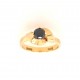 Pre Owned 18ct Black Diamond Ring ZX646 Pre Owned 18ct Black Diamond Ring ZX646